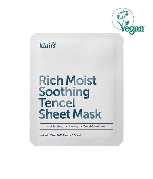 KLAIRS Rich Moist Soothing Tencel Sheet Mask 25mL