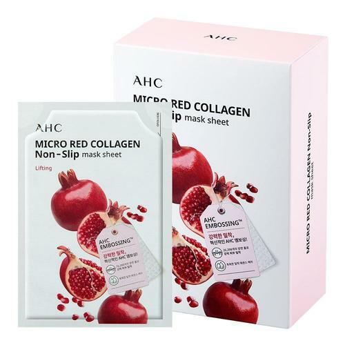 AHC Micro Red Collagen Non-Slip Mask Sheet (33ml X 10ea)