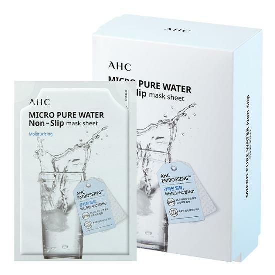 AHC Micro Pure Water Non-Slip Mask Sheet (33ml X 10ea)